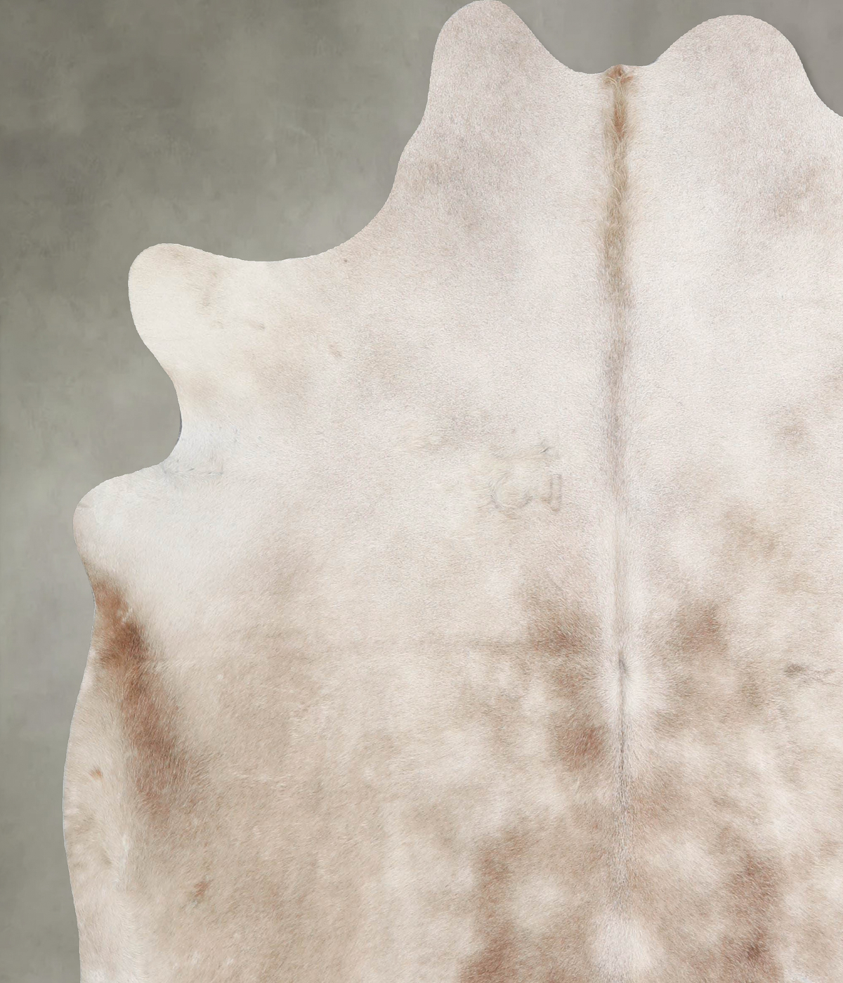 Champagne X-Large Brazilian Cowhide Rug 6'9"H x 6'3"W #A55943 by Hudson Hides