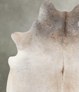 Grey with Beige Large Brazilian Cowhide Rug 6'9"H x 5'10"W #A55956 by Hudson Hides