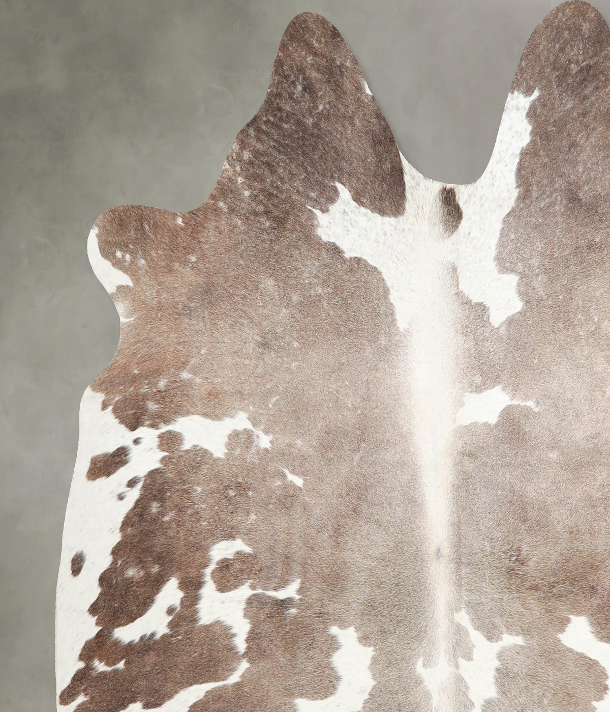 Taupe Large Brazilian Cowhide Rug 5'7"H x 5'7"W #A55958 by Hudson Hides