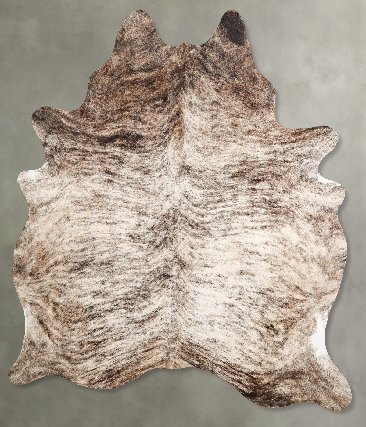 Light Brindle Cowhide Rug #A55959