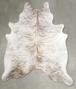 Light Brindle XX-Large Brazilian Cowhide Rug 7'11"H x 6'10"W #A55962 by Hudson Hides