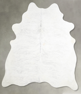 Grey Brindle X-Large Brazilian Cowhide Rug 7'1"H x 6'4"W #A55966 by Hudson Hides