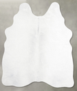 Light Grey Medium Brazilian Cowhide Rug 4'5"H x 3'10"W #A55981 by Hudson Hides