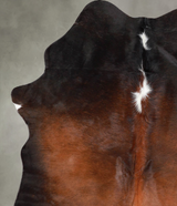 Warm Caramel Medium Brazilian Cowhide Rug 5'4"H x 3'11"W #A55982 by Hudson Hides