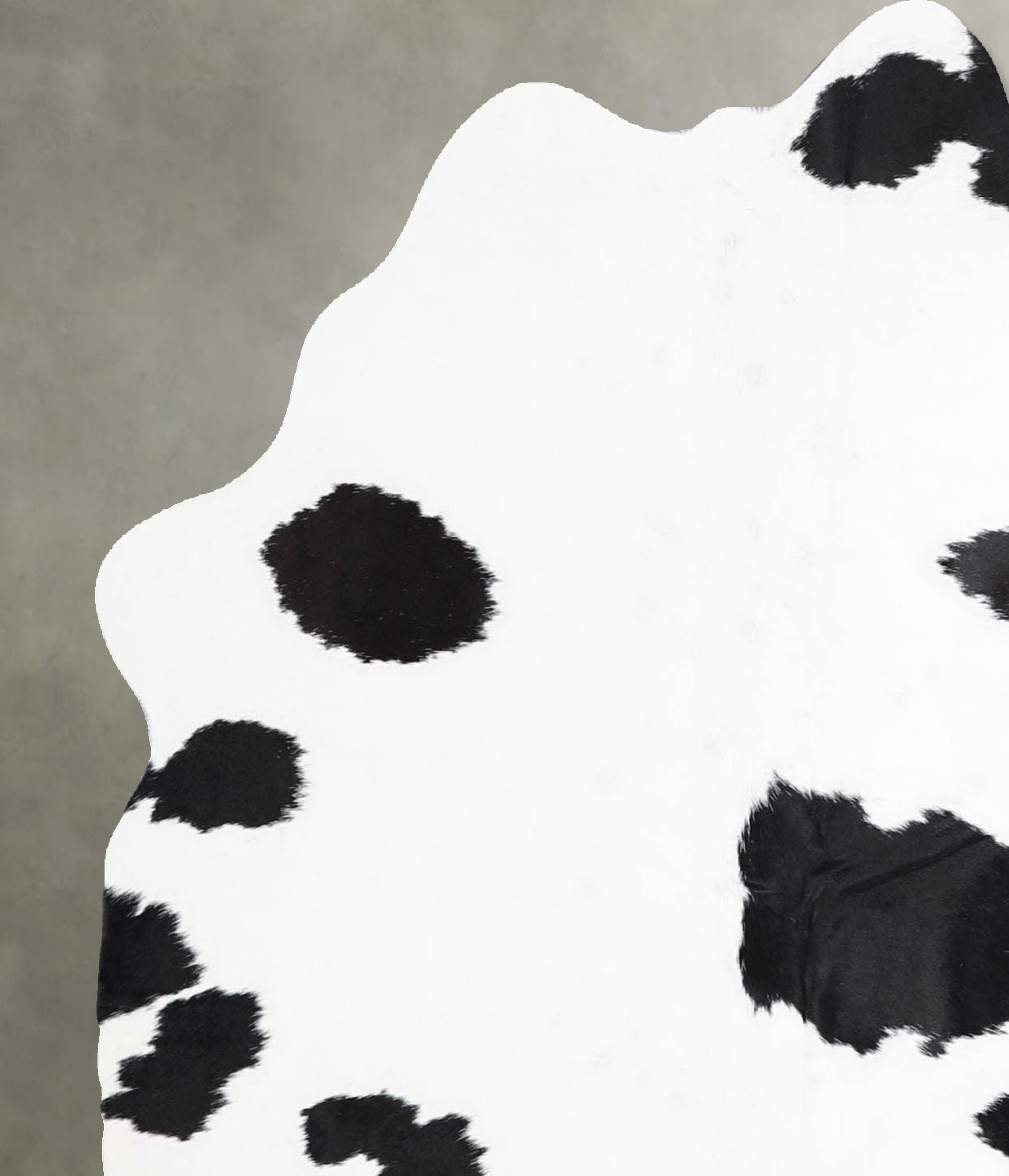 Black and White Cowhide Rug #A55983