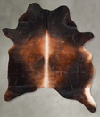 Warm Caramel Large Brazilian Cowhide Rug 6'7"H x 5'3"W #A55984 by Hudson Hides