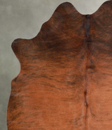 Medium Brindle Medium Brazilian Cowhide Rug 5'11"H x 5'0"W #A55989 by Hudson Hides