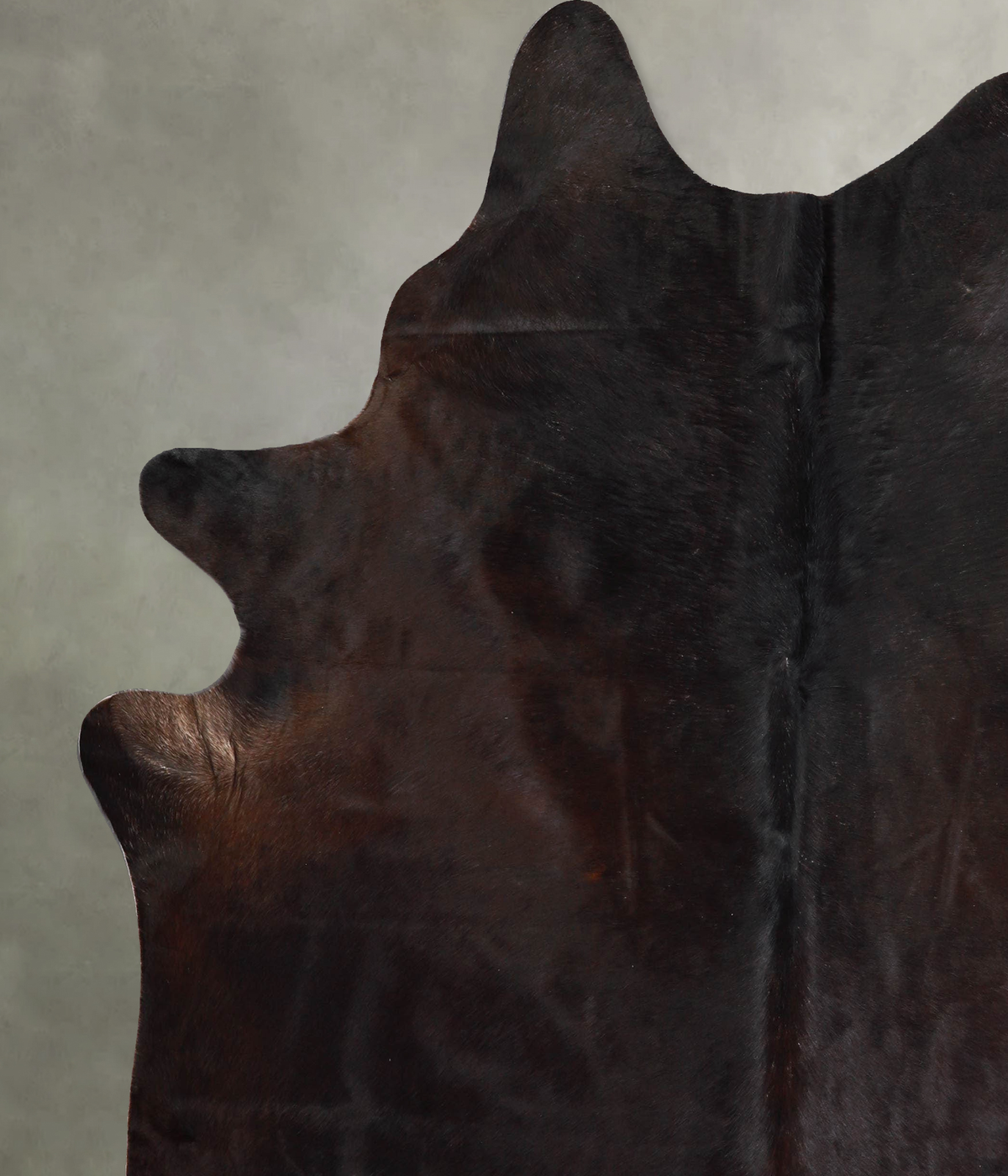 Chocolate X-Large Brazilian Cowhide Rug 7'4"H x 6'6"W #A55999 by Hudson Hides