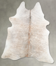 Light Brindle X-Large Brazilian Cowhide Rug 7'3"H x 6'5"W #A56011 by Hudson Hides