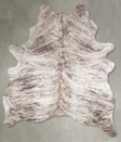 Light Brindle Large Brazilian Cowhide Rug 6'11"H x 5'3"W #A56014 by Hudson Hides