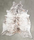 Light Brindle XX-Large Brazilian Cowhide Rug 7'4"H x 6'10"W #A56029 by Hudson Hides