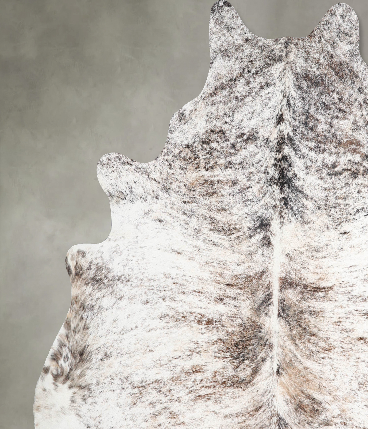 Light Brindle XX-Large Brazilian Cowhide Rug 7'4"H x 6'10"W #A56029 by Hudson Hides