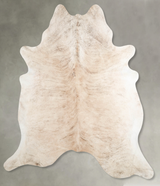 Light Brindle XX-Large Brazilian Cowhide Rug 8'3"H x 7'7"W #A56032 by Hudson Hides