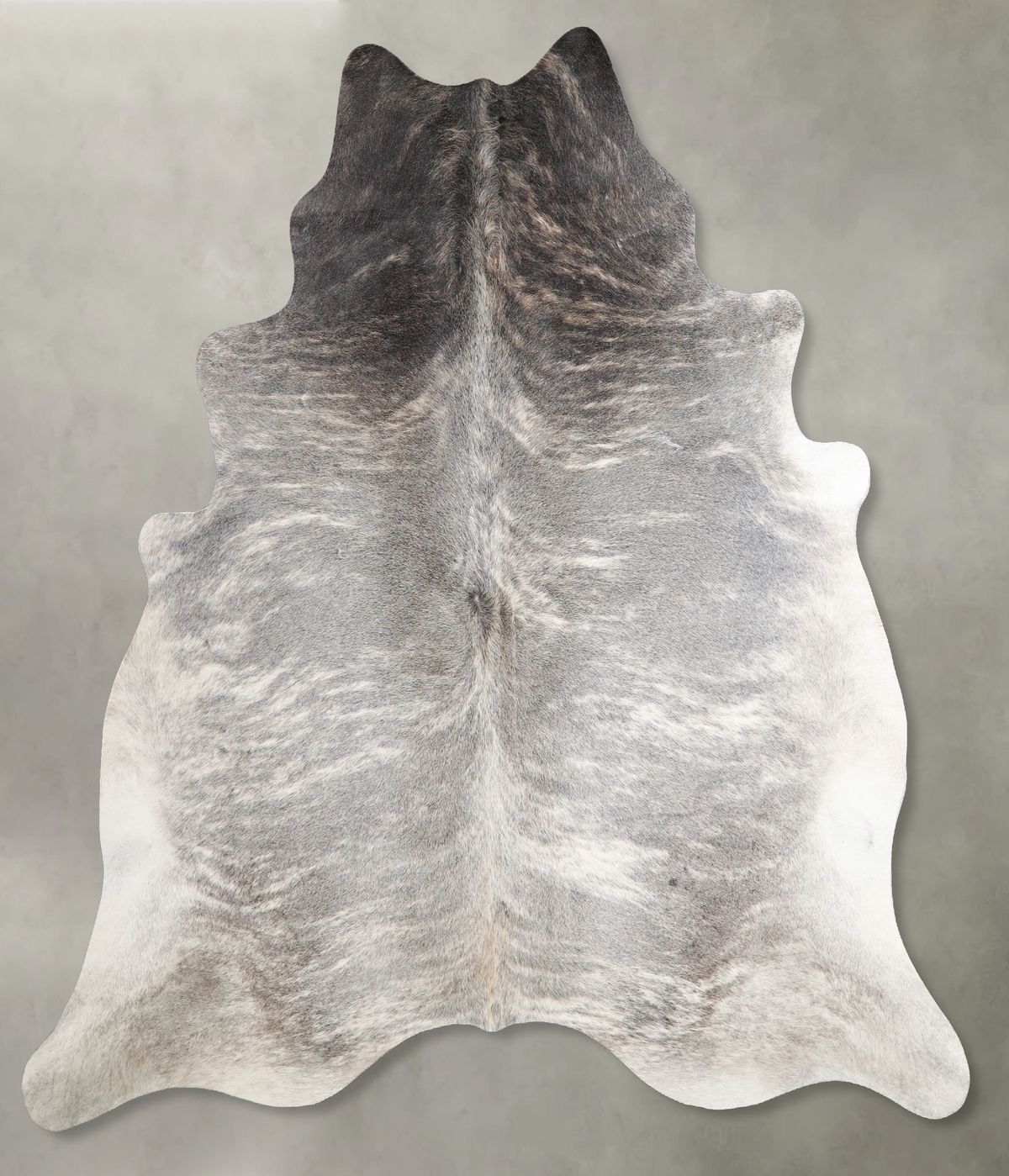 Grey Brindle Cowhide Rug #A56033