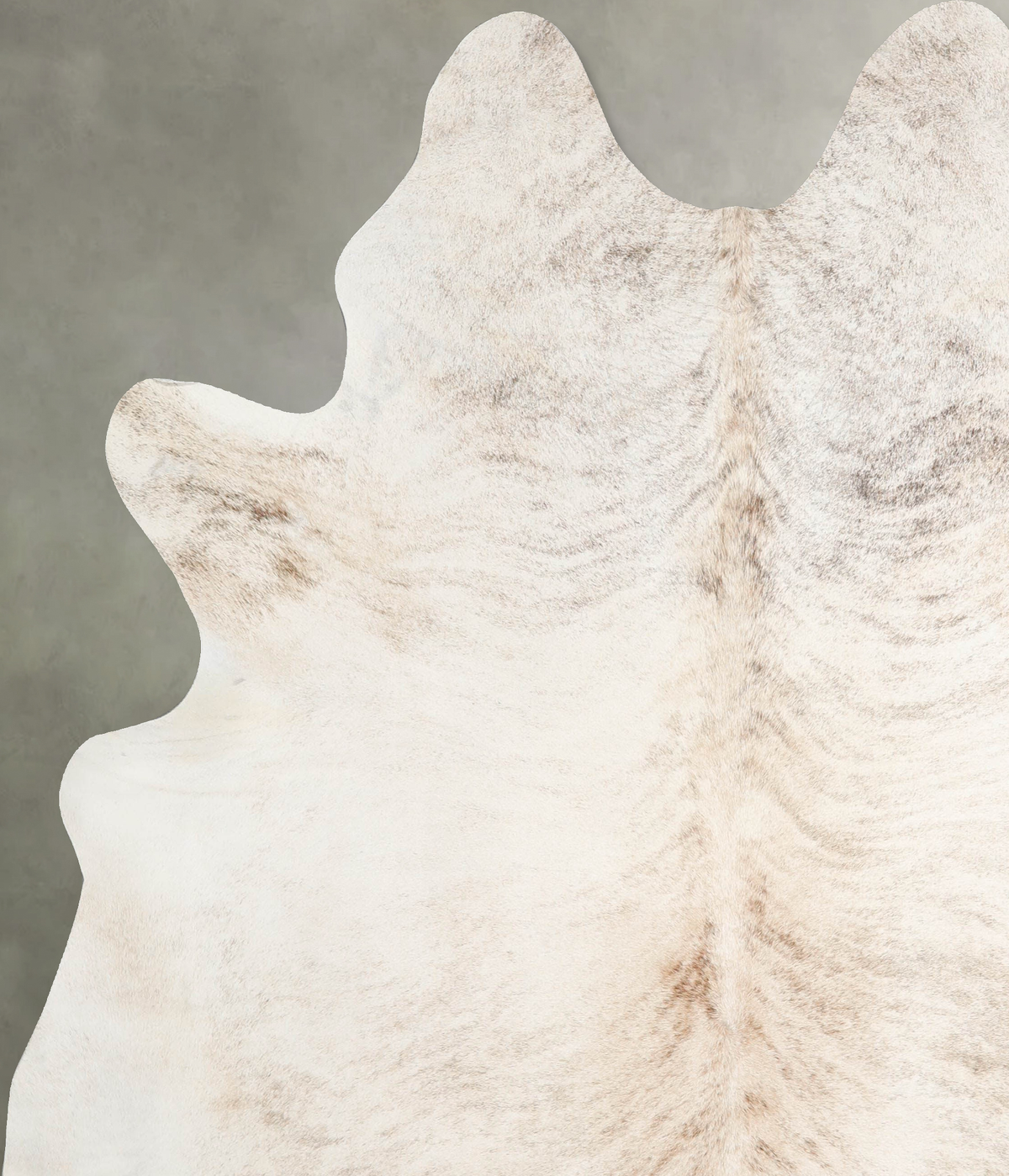 Light Brindle XX-Large Brazilian Cowhide Rug 7'9"H x 6'11"W #A56035 by Hudson Hides