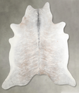 Light Brindle XX-Large Brazilian Cowhide Rug 7'5"H x 7'3"W #A56036 by Hudson Hides