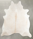 Champagne X-Large Brazilian Cowhide Rug 6'9"H x 6'1"W #A56040 by Hudson Hides