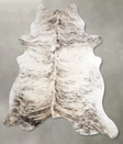 Light Brindle X-Large Brazilian Cowhide Rug 7'6"H x 6'5"W #A56053 by Hudson Hides