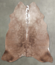 Taupe Medium Brazilian Cowhide Rug 5'3"H x 4'11"W #A56056 by Hudson Hides