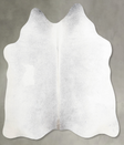 Light Grey Medium Brazilian Cowhide Rug 4'6"H x 4'9"W #A56060 by Hudson Hides