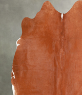 Solid Brown Large Brazilian Cowhide Rug 5'9"H x 6'0"W #A56078 by Hudson Hides