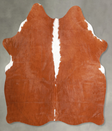 Hereford Medium Brazilian Cowhide Rug 5'4"H x 5'2"W #A56079 by Hudson Hides