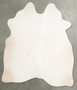 Light Grey Medium Brazilian Cowhide Rug 5'4"H x 4'8"W #A56086 by Hudson Hides