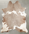 Taupe X-Large Brazilian Cowhide Rug 6'8"H x 6'1"W #A56090 by Hudson Hides