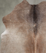 Taupe Medium Brazilian Cowhide Rug 5'4"H x 4'6"W #A56091 by Hudson Hides