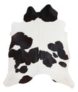 Black and White X-Large Brazilian Cowhide Rug 7'8"H x 5'11"W #A5610 by Hudson Hides