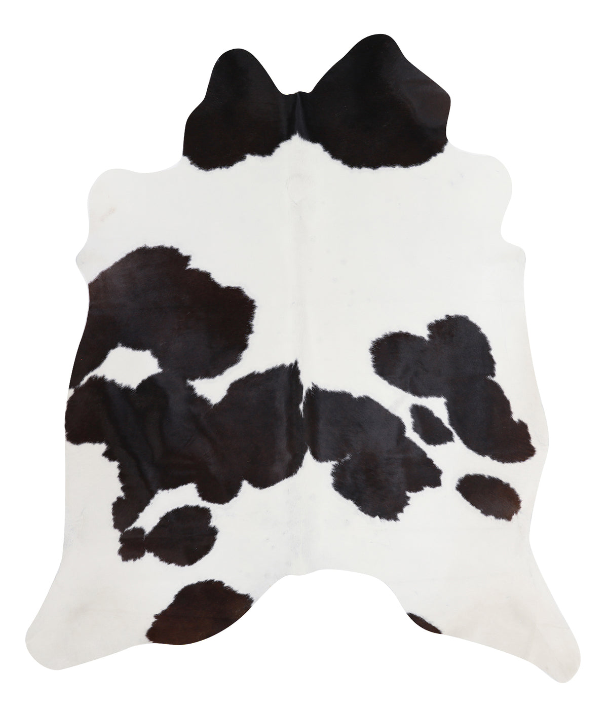 Black and White Cowhide Rug #A5610