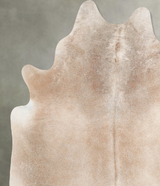 Grey with Beige X-Large Brazilian Cowhide Rug 6'10"H x 6'2"W #A56101 by Hudson Hides