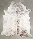 Light Brindle XX-Large Brazilian Cowhide Rug 8'4"H x 7'2"W #A56106 by Hudson Hides