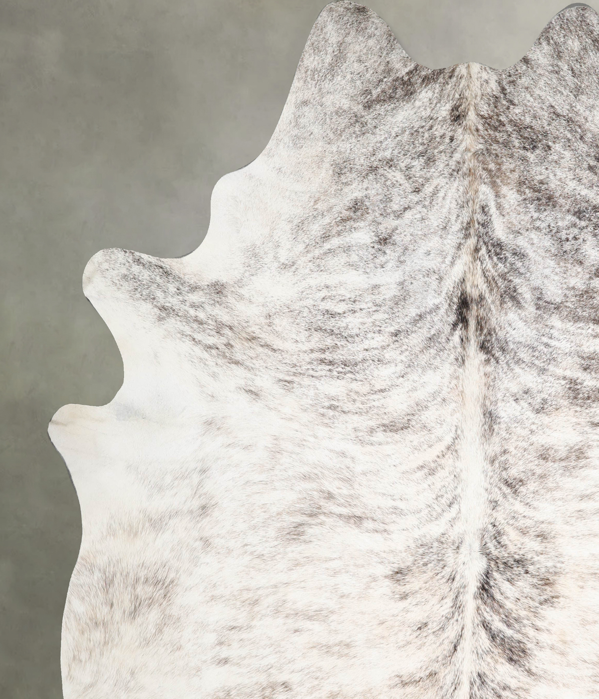 Light Brindle XX-Large Brazilian Cowhide Rug 8'4"H x 7'2"W #A56106 by Hudson Hides