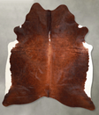 Warm Caramel X-Large Brazilian Cowhide Rug 7'4"H x 5'6"W #A56118 by Hudson Hides