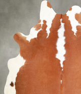Hereford X-Large Brazilian Cowhide Rug 7'2"H x 6'2"W #A56119 by Hudson Hides