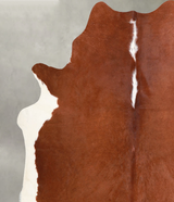 Hereford X-Large Brazilian Cowhide Rug 6'9"H x 6'5"W #A56120 by Hudson Hides