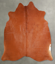 Solid Brown Large Brazilian Cowhide Rug 6'1"H x 5'11"W #A56126 by Hudson Hides