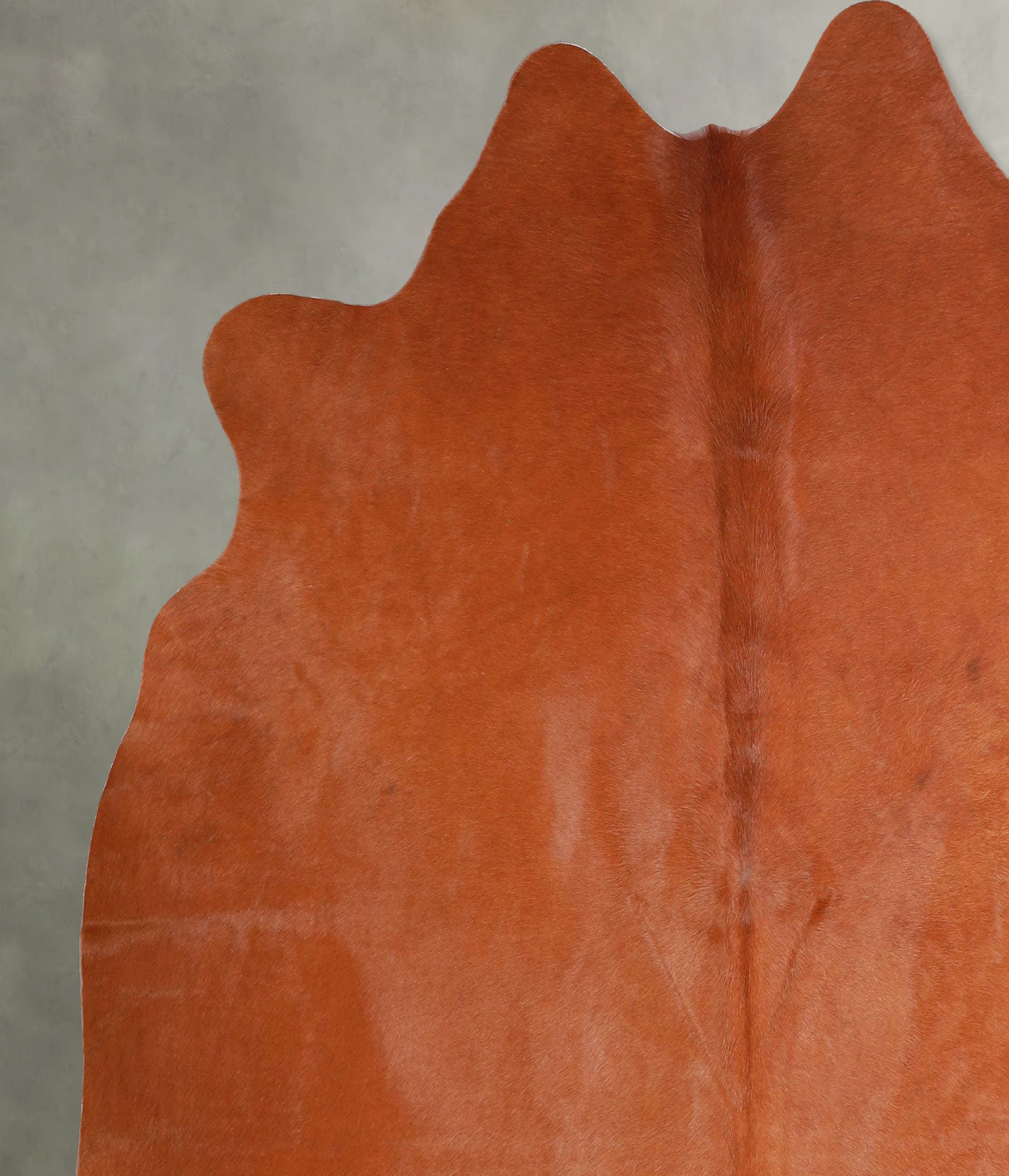 Solid Brown Cowhide Rug #A56126