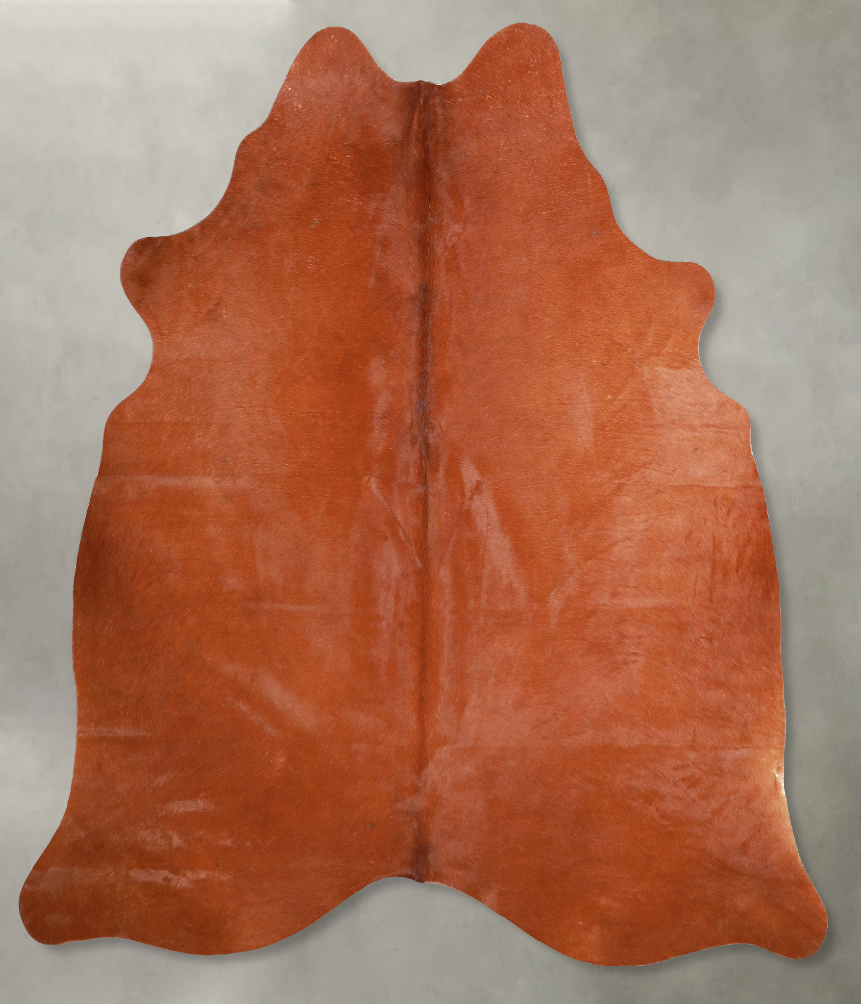 Solid Brown Cowhide Rug #A56127