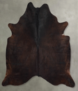 Chocolate X-Large Brazilian Cowhide Rug 6'7"H x 6'7"W #A56128 by Hudson Hides