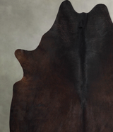 Chocolate X-Large Brazilian Cowhide Rug 6'7"H x 6'7"W #A56128 by Hudson Hides