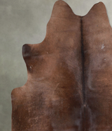Chocolate Large Brazilian Cowhide Rug 6'2"H x 5'7"W #A56141 by Hudson Hides