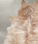 Light Brindle XX-Large Brazilian Cowhide Rug 7'5"H x 6'11"W #A56145 by Hudson Hides