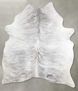 Grey Brindle X-Large Brazilian Cowhide Rug 7'6"H x 5'8"W #A56146 by Hudson Hides