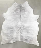 Grey Brindle X-Large Brazilian Cowhide Rug 7'6"H x 5'8"W #A56146 by Hudson Hides