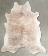 Light Brindle X-Large Brazilian Cowhide Rug 7'0"H x 7'0"W #A56147 by Hudson Hides