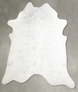 Grey Brindle XX-Large Brazilian Cowhide Rug 7'8"H x 7'3"W #A56149 by Hudson Hides