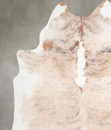 Light Brindle XX-Large Brazilian Cowhide Rug 7'7"H x 7'0"W #A56151 by Hudson Hides