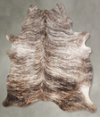 Light Brindle X-Large Brazilian Cowhide Rug 7'9"H x 6'0"W #A56156 by Hudson Hides